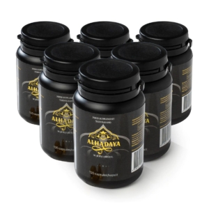 AlHadaya Virgin Black Cumin Oil x 6 Jars (120 capsules/per jar)